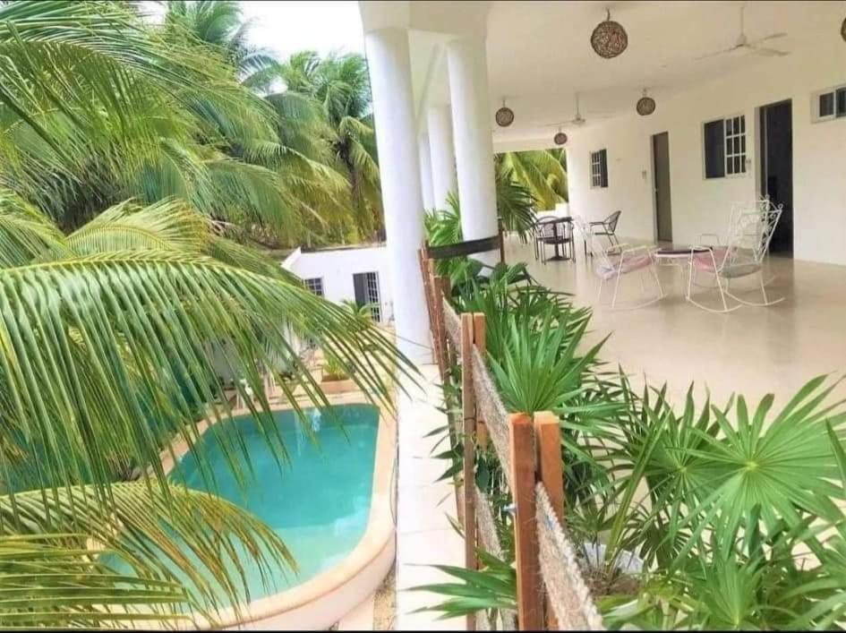 Departamentos Y Habitaciones Sak Naj Telchac Puerto Exteriör bild